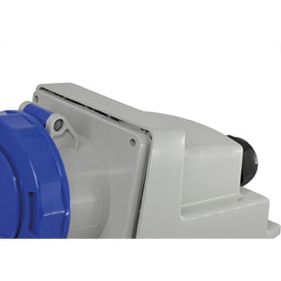 Tomada Steck Sobr.3P+T 63A 250V9H Az4509 Tomada Steck Sobr.3P+T 63A 250V9H Az4509