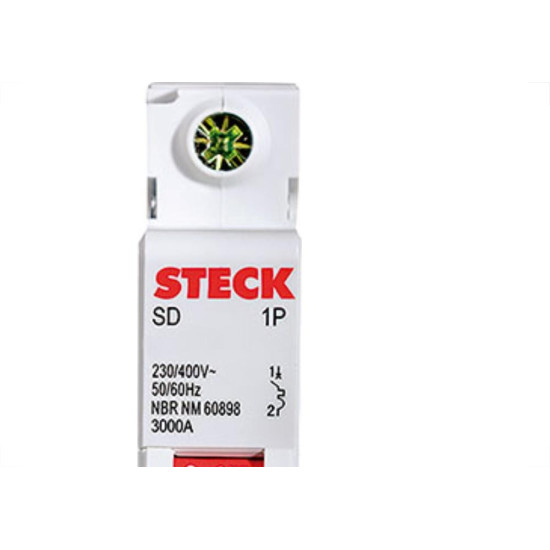 Kit C/5 - Disjuntor Steck Din Unipolar 25A Sd61 3Ka Kit C/5 - Disjuntor Steck Din Unipolar 25A Sd61 3Ka
