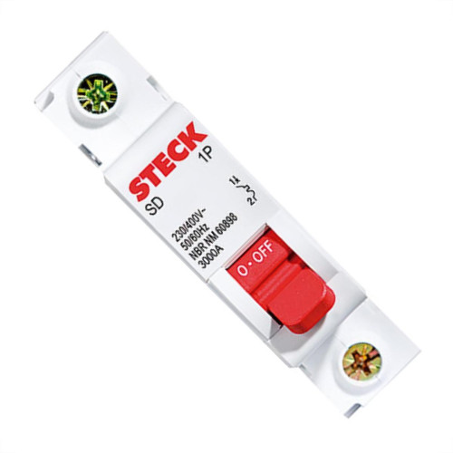 Kit C/5 - Disjuntor Steck Din Unipolar 32A Sd61 3Ka