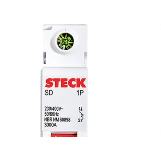 Kit C/5 - Disjuntor Steck Din Unipolar 63A Sd61 3Ka