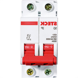 Kit C/4 - Disjuntor Steck Din Bipolar 06A Sd62 3Ka