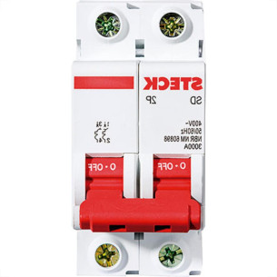 Kit C/4 - Disjuntor Steck Din Bipolar 16A Sd62 3Ka