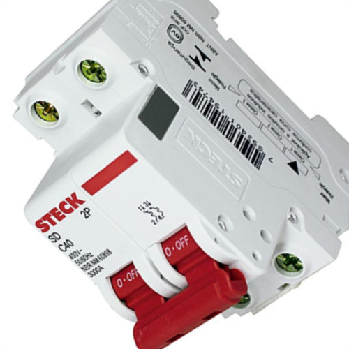 Kit C/4 - Disjuntor Steck Din Bipolar 40A Sd62 3Ka Kit C/4 - Disjuntor Steck Din Bipolar 40A Sd62 3Ka