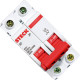 Kit C/4 - Disjuntor Steck Din Bipolar 50A Sd62 3Ka Kit C/4 - Disjuntor Steck Din Bipolar 50A Sd62 3Ka