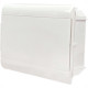 Centrinho Steck Pvc 12 Disjuntor Din Embutir Branco