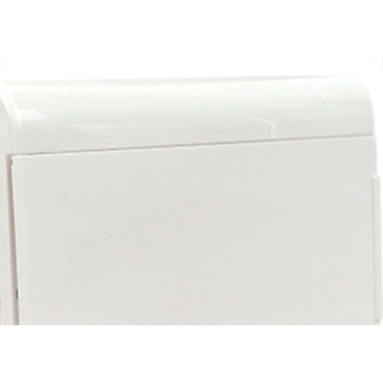 Centrinho Steck Pvc 12 Disjuntor Din Embutir Branco