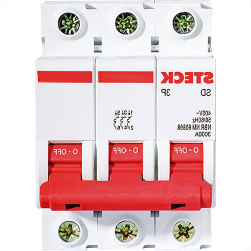 Kit C/5 - Disjuntor Steck Din Tripolar 80A Sd3 10Ka