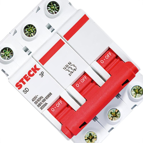 Kit C/5 - Disjuntor Steck Din Tripolar 80A Sd3 10Ka