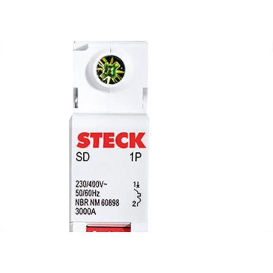 Kit C/4 - Disjuntor Steck Din Unipolar 10A Sd61 3Ka