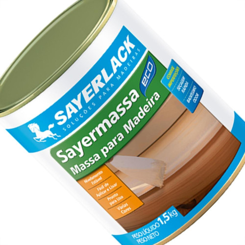 Sayermassa Branca 1/4 (900ml) Sayerlack Sayermassa Branca 1/4 (900ml) Sayerlack