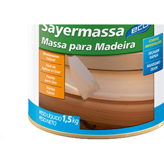 Sayermassa Branca 1/4 (900ml) Sayerlack Sayermassa Branca 1/4 (900ml) Sayerlack