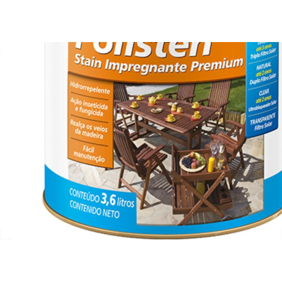 Polisten Sayerlack Transparente Galao 3,6 Litros Premi Polisten Sayerlack Transparente Galao 3,6 Litros Premi