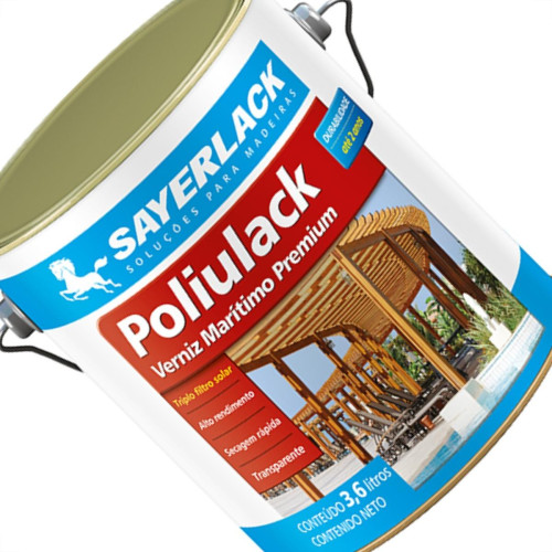 Verniz Sayerlack Poliulack Maritimo Galao 3,6 Litros Verniz Sayerlack Poliulack Maritimo Galao 3,6 Litros
