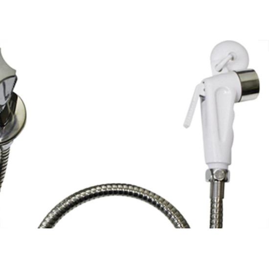 Ducha Higienica Higiban Gat.Branco C/Reg Met