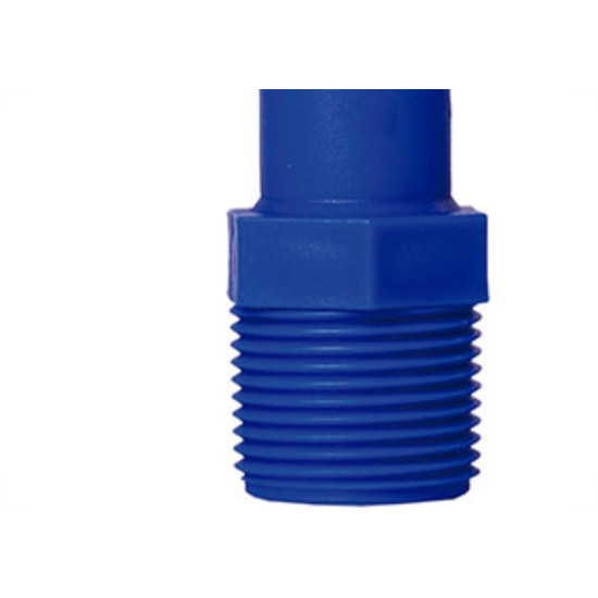 Adaptador Interno Mac Loren E 1X3/4'' Azul - Kit C/10 Unidades