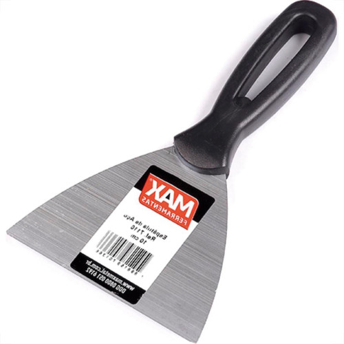 Espatula Max Aco 10 C/Cabo Plastico Espatula Max Aco 10 C/Cabo Plastico