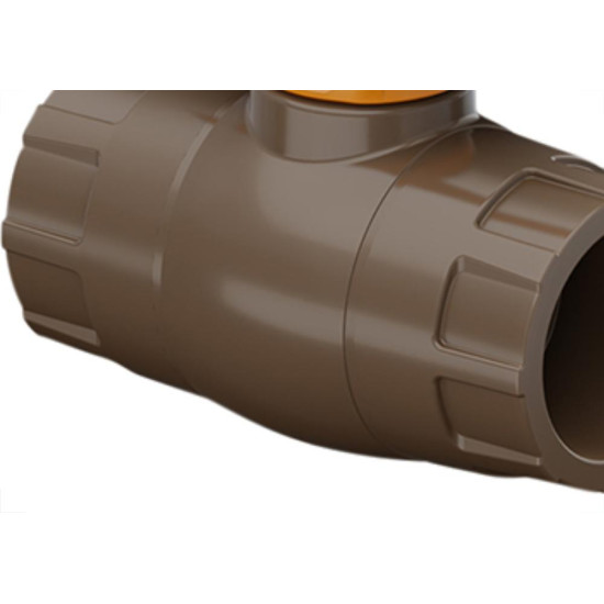 Registro Esfera Tigre Compacto PVC Liso Liso Vs 32Mm