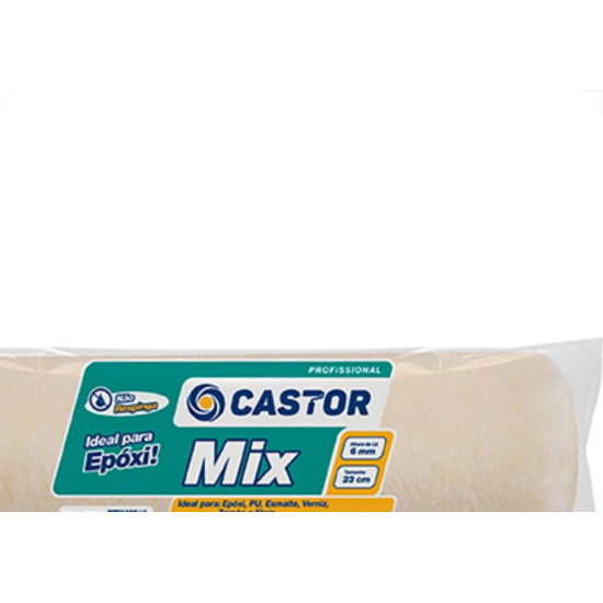 Rolo Castor De La Mix P/Epoxi 23 Cm 533 Rolo Castor De La Mix P/Epoxi 23 Cm 533