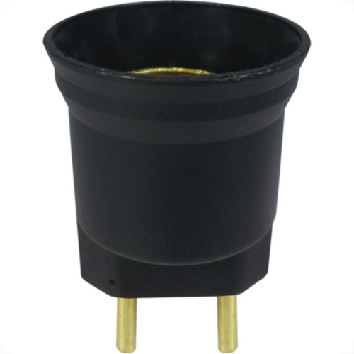 Pino Porta Lampada Perlex Preto 122