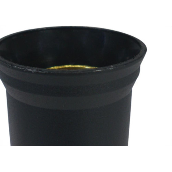 Pino Porta Lampada Perlex Preto 122