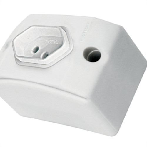 Tomada Externa Perlex 2P+T 10A Ret 711Br Tomada Externa Perlex 2P+T 10A Ret 711Br