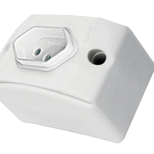 Tomada Externa Perlex 2P+T 20A Ret 715Br Tomada Externa Perlex 2P+T 20A Ret 715Br
