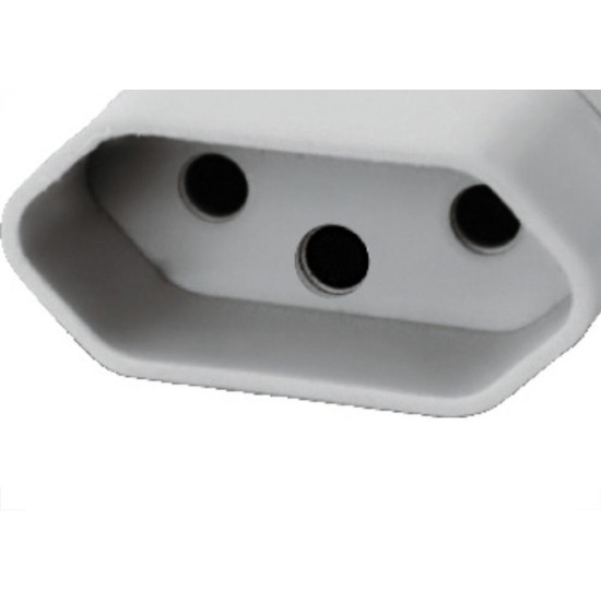 Pino Femea Perlex 2P+T 20A Cinza 2046 Pino Femea Perlex 2P+T 20A Cinza 2046