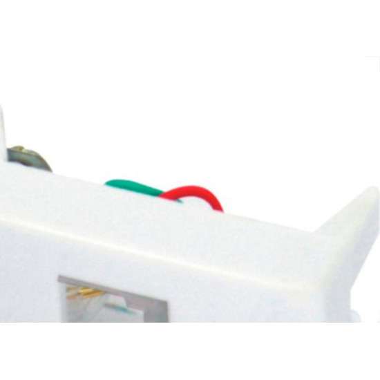 Modulo Rad Modular Branco 1404001 Rj11 2Vias