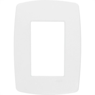 Espelho Placa Radial Modular Branco 4X2 3Mod 1703001