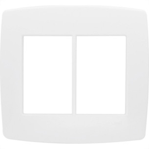 Espelho Placa Radial Modular Branco 4X4 6Mod 1703002