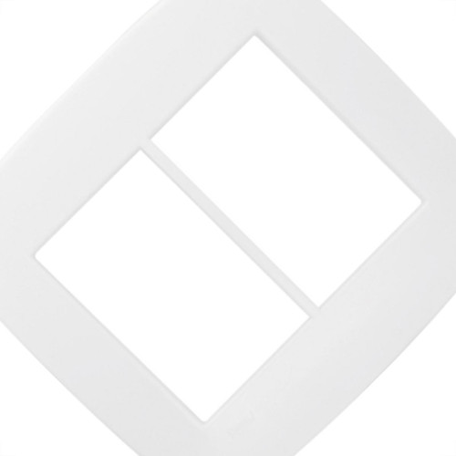 Espelho Placa Radial Modular Branco 4X4 6Mod 1703002