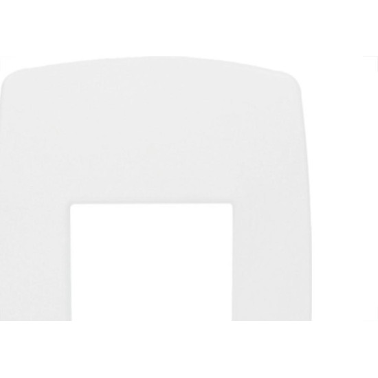 Espelho Placa Radial Modular Branco 4X2 2Mod.1703005