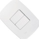 Conjunto Rad Modular Branco 1803003 2 interruptores Simp