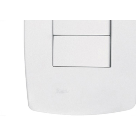 Conjunto Rad Modular Branco 1803003 2 interruptores Simp