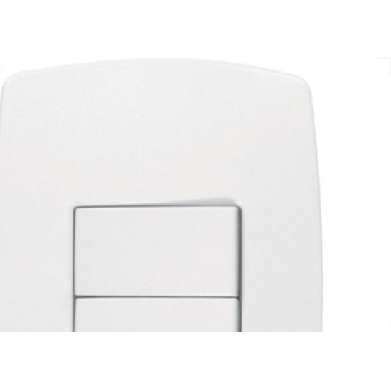 Conjunto Rad Modular Branco 1803003 2 interruptores Simp