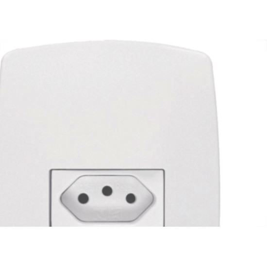 Conjunto Rad Modular Branco 1803113 1Tomada 10A