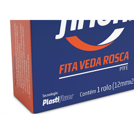 Veda Rosca Firlon 1/2X25 - Kit C/30 Unidades Veda Rosca Firlon 1/2X25 - Kit C/30 Unidades