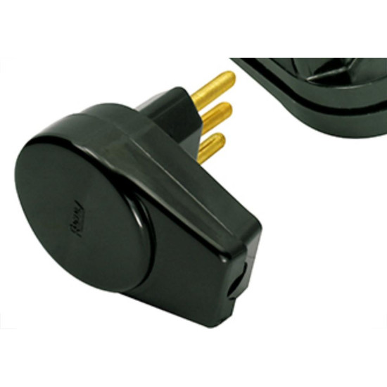 Pino Prensa 2P+T Radial Segur.Preto 10A 112 Pino Prensa 2P+T Radial Segur.Preto 10A 112