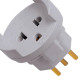Pino Adaptador 2P+T Ilumi Segur.10A Cinza 1209 Pino Adaptador 2P+T Ilumi Segur.10A Cinza 1209