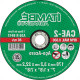 Disco Corte Itambe Ferro 7X7/8 Cae-2T