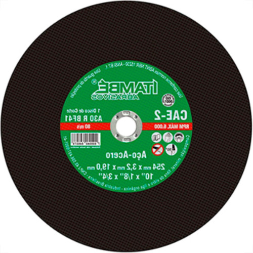 Disco Corte Itambe Ferro 10X3/4 Cae-2T Disco Corte Itambe Ferro 10X3/4 Cae-2T