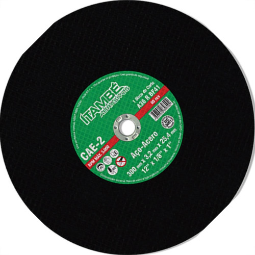 Disco Corte Itambe Ferro 12X 5/8 Cae-2T Disco Corte Itambe Ferro 12X 5/8 Cae-2T