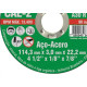 Disco Corte Itambe Ferro 4.1/2X7/8 2T - Kit C/10 Unidades Disco Corte Itambe Ferro 4.1/2X7/8 2T - Kit C/10 Unidades