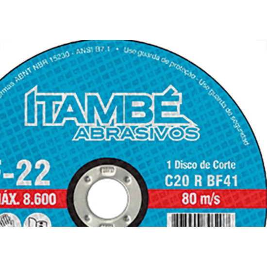 Disco Corte Itambe Refr 2T 7X7/8 Cf22 Disco Corte Itambe Refr 2T 7X7/8 Cf22