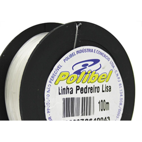 Linha Pedreiro Polibel Trançada C/100Mt - Kit C/12 Unidades Linha Pedreiro Polibel Trançada C/100Mt - Kit C/12 Unidades