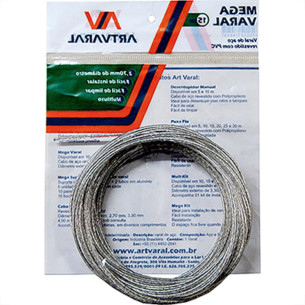 Varal De Aco Mega 15Mt 2,7Mm