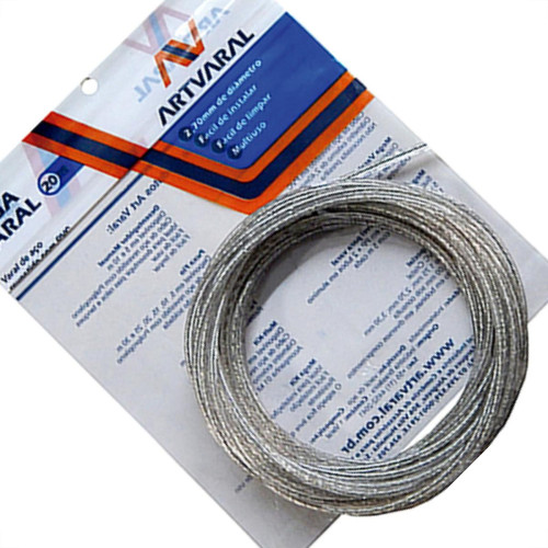Varal De Aco Mega 20Mt 2,7Mm Varal De Aco Mega 20Mt 2,7Mm