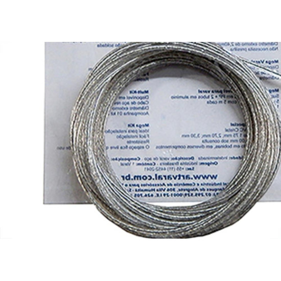Varal De Aco Mega 20Mt 2,7Mm Varal De Aco Mega 20Mt 2,7Mm