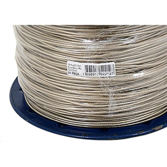 Varal De Aco Mega Bobina 500Mt 2,7Mm Varal De Aco Mega Bobina 500Mt 2,7Mm