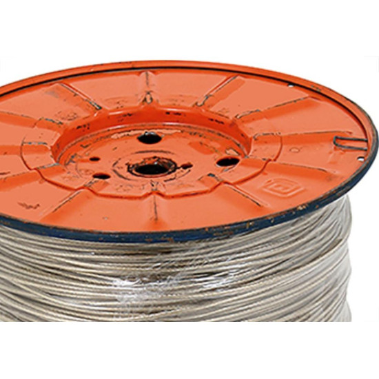 Varal De Aco Mega Bobina 500Mt 2,7Mm Varal De Aco Mega Bobina 500Mt 2,7Mm